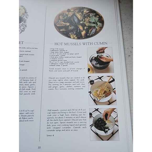 Step By Step Indian Cooking by Linda Fraser  1990 HCDJ Illustrated - Picture 14 of 16